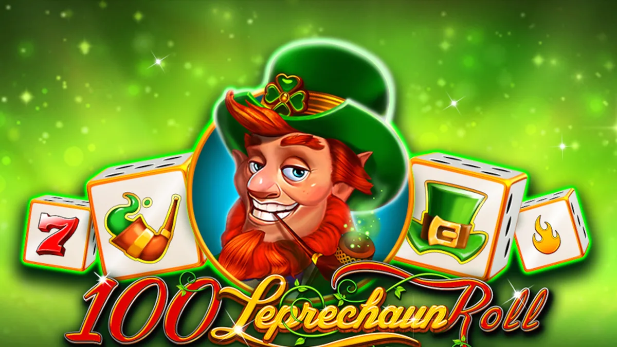 Ang makulay na interface ng 100 Leprechaun Roll slot